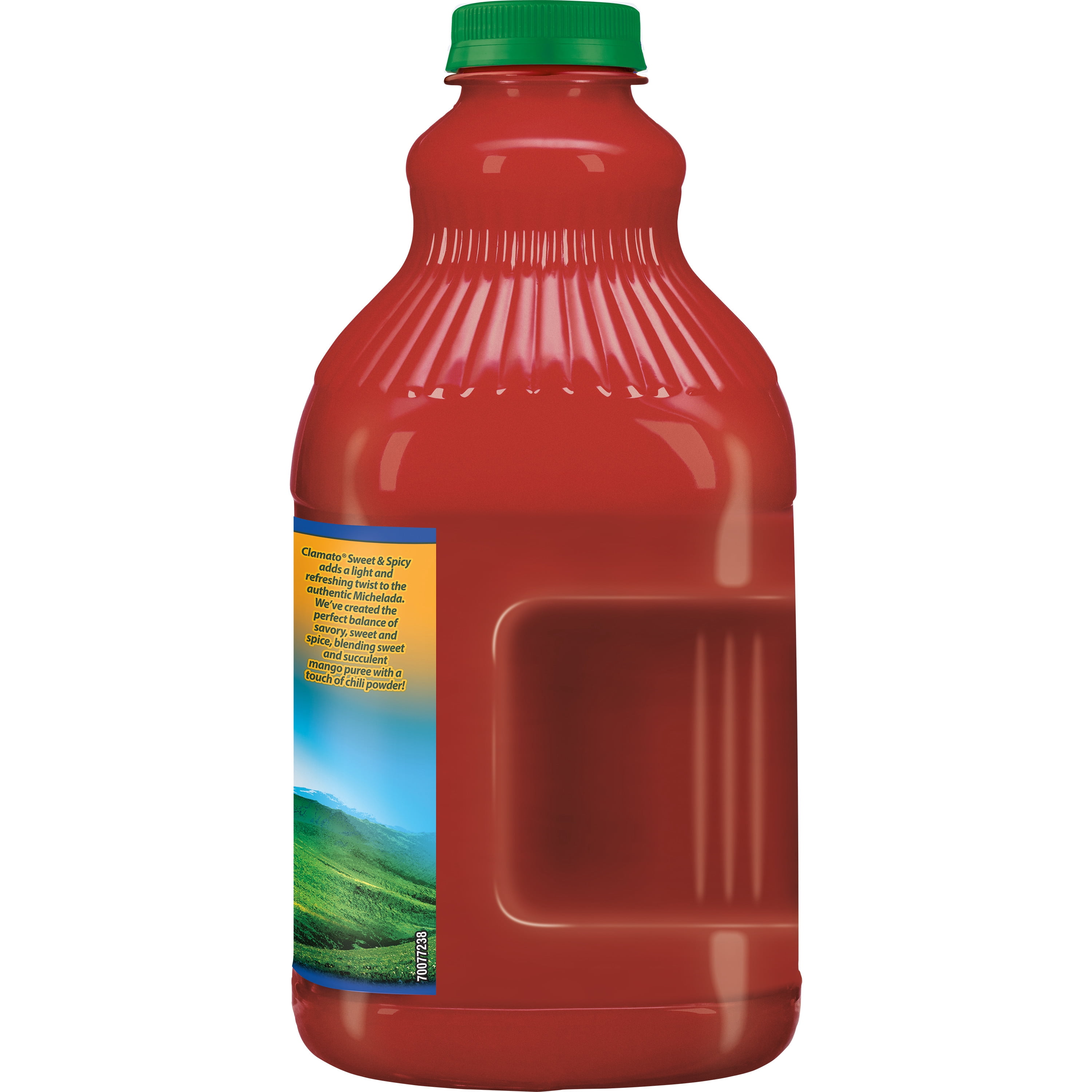Clamato Sweet & Spicy Tomato Cocktail Mix, 64 fl oz, Bottle