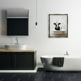 thumbnail image 3 of Stupell Industries Vintage Farmhouse Bathroom Animals & Insects Painting Gray Floater Framed Art Print Wall Art, 25 x 31, 3 of 10