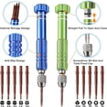 thumbnail image 4 of Glasses Screwdriver, Eyeglass Repair Kit with 10 Magnetic Screwdriver Tips, for Watch Phone Laptop Jewelry Electronic, 4 of 6