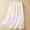 *White, variant on ClodeEU Women's High Waisted Flowy A-Line Midi Skirt, Casual Solid Color Skirt with Elastic Waist Green,Women's Plus L