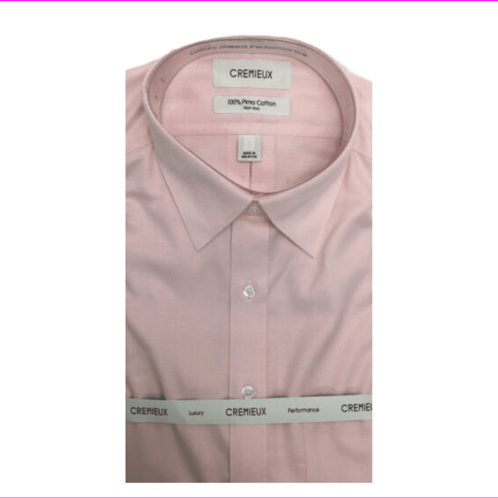 Cremieux Pima Cotton Dress Shirt, Pink 