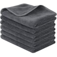 thumbnail image 1 of SINLAND Microfiber Cleaning Cloth Kitchen Dish Cloth Highly Absorbent Cleaning Rag Streakless Cleaning Towels Dish Rags for House, Car Care 12inchx12inch Slate Grey 6 Pack, 1 of 7