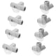 thumbnail image 3 of ColoMX 8 piezas de accesorios para corral de bebé de 3 vías: piezas de repuesto de plástico para corralito - Uniones en T con forma de arco para cercas de seguridad interiores, 3 of 7