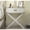 White, variant on iNSPIRE Q Lucas Contemporary 1-Drawer X-Base End Table, White