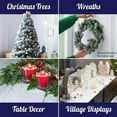 thumbnail image 4 of Artificial Snow 10 Ounces Fake Snow Flakes for Christmas Tree Decoration, Village Displays - Sparkling White Dry Plastic Snowflakes for Holiday Decor and Winter Displays, 4 of 7
