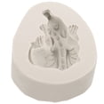 thumbnail image 1 of Chic Easter Dinosaur Mold Interesting Silicone Mold Fondant Cake Chocolate Mould Creative Baking Tool for Home Bakery, 1 of 8