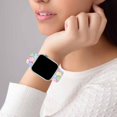 thumbnail image 4 of Cyntan Holidays Correa De Reloj Compatible Con Apple Watch 38 Mm, 40 Mm, 41 Mm, 42 Mm, 44 Mm, 45 Mm, 49 Mm Para Mujeres Y Hombres, Repuesto De Silicona Suave, Accesorios Deportivos, Correa De Repuesto, 4 of 5