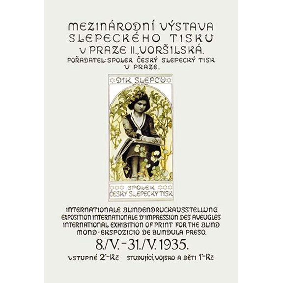 International Exhibition of Print for the Blind Museum quality giclee print canvas wrap(20" x 30")
