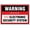 Color 570, variant on Alarm Sign – Warning Protected By Electronic Security System Warning Signs Crime Prevention Signs Metal Tin Sign 8x12 Inches Caution Danger Safety Security Warning Notice Signs