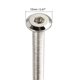 thumbnail image 4 of Tornillos hexagonales M6x45mm de acero al carbono niquelado, paquete de 20, 4 of 4