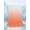 Orange, variant on Brown Ombre Stripe Cooling Blanket,Lightweight Breathable Summer Throw Blanket with Double Sided Cold Effect,Modern Abstract Art Gradient Striped Picnic Blankets Bed Sheet for Hot Sleepers 30"x40"