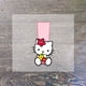 thumbnail image 1 of Sanrio parche de letras de dibujos animados de Hello Kitty, pegatina de transferencia para planchar, lindos parches de tela para niños, apliques de camiseta DIY, pegatina de vinilo, 1 of 4