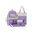 thumbnail image 3 of Bolsa 5 uds. mochilas Kawaii de libros de secundaria estuche de lápices conjunto compuesto JShteea Para Estrenar, 3 of 9