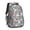 Bulldog Dog, variant on Bulldog Dog and Flower Florals Backpack for School,Cute School Bag,Schoolbag with Adjustable Shoulder Straps & Padded Back,16.9 Inch