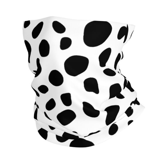 Neck Gaiter Face Mask Men Women Cow Spots Seamless Bandana Face Cover Scarf Mask Balaclava Headband