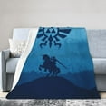 thumbnail image 2 of The Legend Of Zelda Blanket Fuzzy Plush Bed Blanket Cozy Fluffy Air Condition Quilt For Adults Kids, 2 of 6