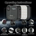 thumbnail image 5 of Ulanzi U60 RGB Video Light Pockect Fill Light 2500K-9000K for Camera Phone - Compact and Versatile Pocket Fill Light for Creative Photography, 5 of 9