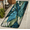 Multicolour 3, variant on ADECORIVY Blue Gold Marble Washable Runner Rug for Hallway 2x6 Kitchen Runner with Non Slip Backing Soft Low-Pile Floor Carpet for Entrance Living Room Bedroom