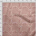 thumbnail image 3 of oneOone Cotton Poplin Dusty Rose Fabric Skins Animal Sewing Craft Projects Fabric Prints By Yard 42 Inch Wide, 3 of 4