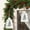 White, variant on Mecorevxz Christmas Bells Decorations Iron Christmas Ball 6.89x11.42 Inch Bell Yard Decor for Xmas Tree Doorway Home Garden Decor,Christmas Gifts（White）