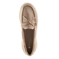 thumbnail image 3 of PATRIZIA Women's Aboard Moccasin Loafers – Microsuede Slip-On Shoes with Elegant Square-Dot Perforation, Bow Accent, and Cushioned Comfort Footbed, 3 of 8