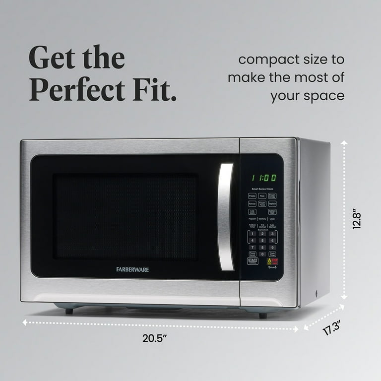Farberware 1100 on sale watt microwave
