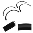 thumbnail image 3 of Protector Contra Salpicaduras Ceja De Rueda Bengalas De Guardabarros 4 Piezas Negro Brillante Para Maxton Style Fender Flares Extension Kits De Cuerpo Ancho Aptos Para MK7 MK7.5 R, 3 of 7