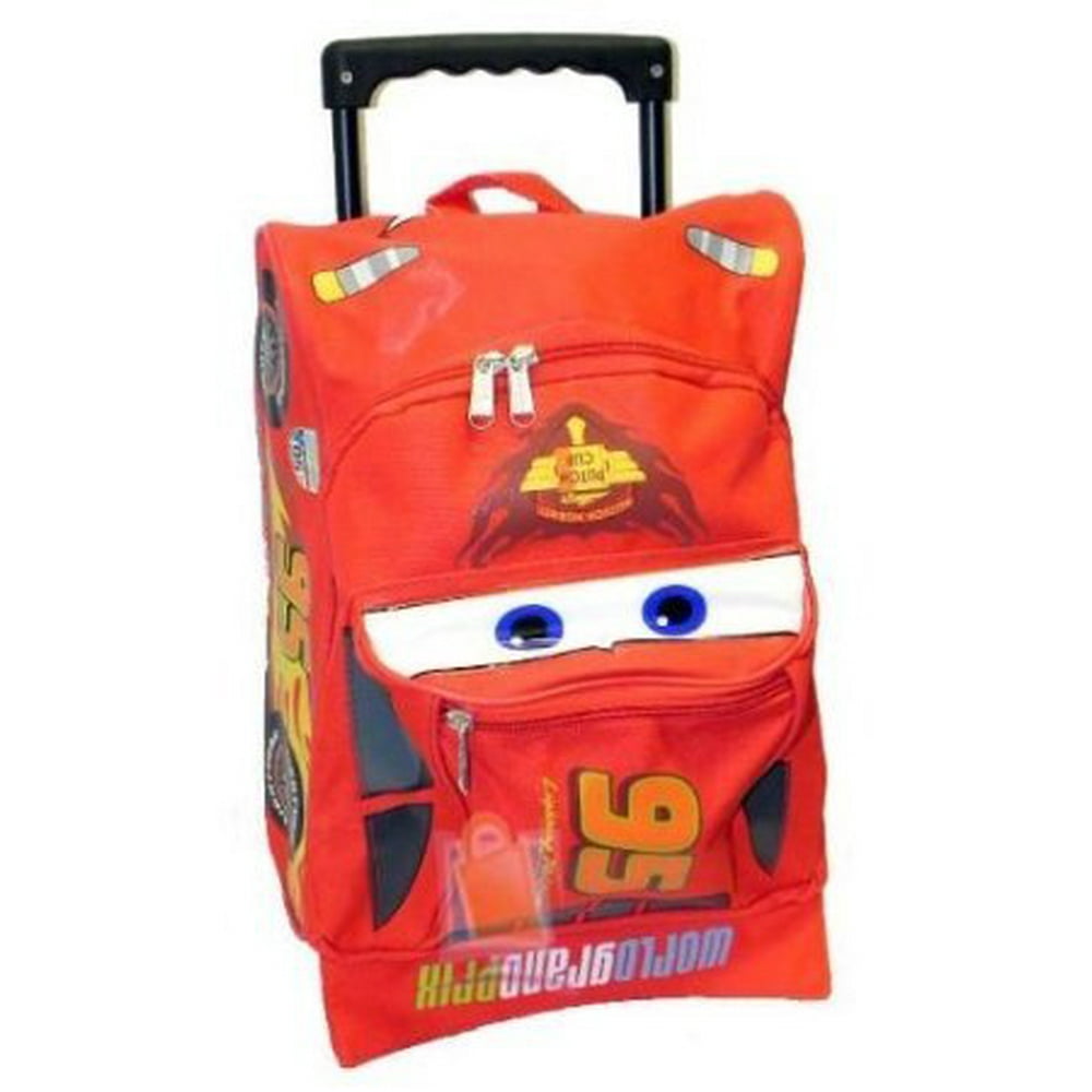 Disney Cars Toddler Rolling Backpack