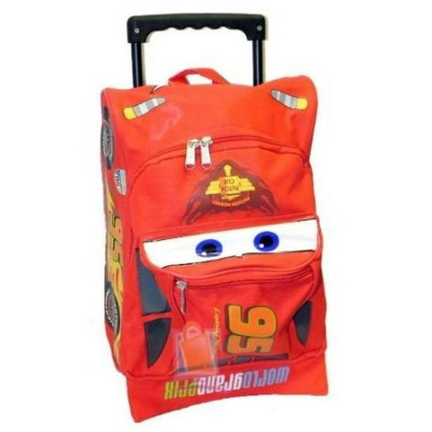 Disney Cars Toddler Rolling Backpack