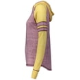 thumbnail image 3 of Holloway Sportswear 2XL Womens Advocate Hoodie Maroon/Light Gold 229749, 3 of 6