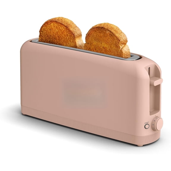 4 Slice Slim Toaster, Fits-anywhere™ Kitchenware, 6 Setting Shade Control with Reheat & Cancel Buttons, Fits Sourdough, 10” Long Slot, Anti Jam & Auto Shutoff, 900 Watt, Oatmilk