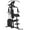 Black, variant on Soozier Multi Home Gym Machine w/ 143lbs Weights, Strength Training Equipment