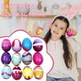 thumbnail image 4 of Easter Squeeze Toys, Sensory Toys for Kids, 12 Pack, 2.5 In, Easter Basket Stuffers for Kids, Easter Party Supplies, Patterned Eggs, Relaxation Toys, Multicolor, 4 of 8