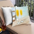 thumbnail image 1 of Ahgly Company Drinks Champagne Outdoor Throw Pillow, 18 inch by 18 inch, 1 of 6