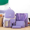 thumbnail image 2 of ibiyuan School Backpacks Lightweight Versatile Durable School Bag Set for Ages 5th 6th 8th 10th, Middle Elementary, High School, Travel, Weekend Outings, 2 of 7