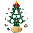thumbnail image 5 of Northlight LED Lighted Tree Cut-Out with Miniature Ornaments Christmas Decoration - 11.5", 5 of 10