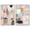 Silver Frame, variant on Gold Haze Set Canvas Print Pink Abstract Art Set by Art Remedy, Gold Frame, 20 x 30