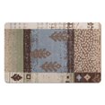 thumbnail image 1 of Tapis de Salle de Bain 20x32 Pouces Chic & Lavable en Machine : Tapis Réversible Intérieur et Extérieur, Parfait pour Entrée, Cuisine, Chambre - Design de Sol Superposé, 1 of 5