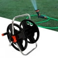 thumbnail image 2 of Foldable Handle Hose Rack, Hose Cart, Hose Reel, Rollable 35 Meters Storage Rack Agriculture Bracket For Gardening, 2 of 8