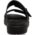 thumbnail image 3 of Sandalia Baja Brooklyn con Hebilla para Mujer Crocs Negra Talla 4 M, 3 of 6