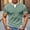 Green, variant on Summer Men's Shirt Fake Two-piece Double-layer V-neck Fashionable Splicing Short Sleeved Round Neck Top/shirt