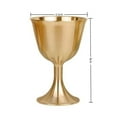 thumbnail image 5 of Wodtesl Drinkware Wine Glass Copper Smooth Edge Water Lightweight Portable Red Wine Glass Beer Cup Brass Mug Drinkware, 5 of 12