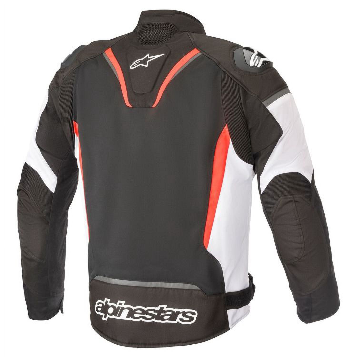 Alpinestars T-GP R v2 Air Jacket - Black/White/Flo Red - Sm 