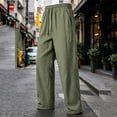 thumbnail image 2 of hotojiny Men's Athletic Pants with Pockets Breathable Mesh Drawstring Elastic Waist Quick Dry Lightweight Pants for Big and Tall, 2 of 5