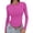 Red4, variant on Long Sleeve Tshirts Shirts for Women, Baberdicy Women's Long Sleeve Tops Round Neck Solid Color Slim Fit Casual Layering Tees , Fashiona01 L