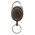 thumbnail image 3 of Pen + Gear Metal Retractable Badge Holder with Carabiner Reel Clip, Black, 3 of 4
