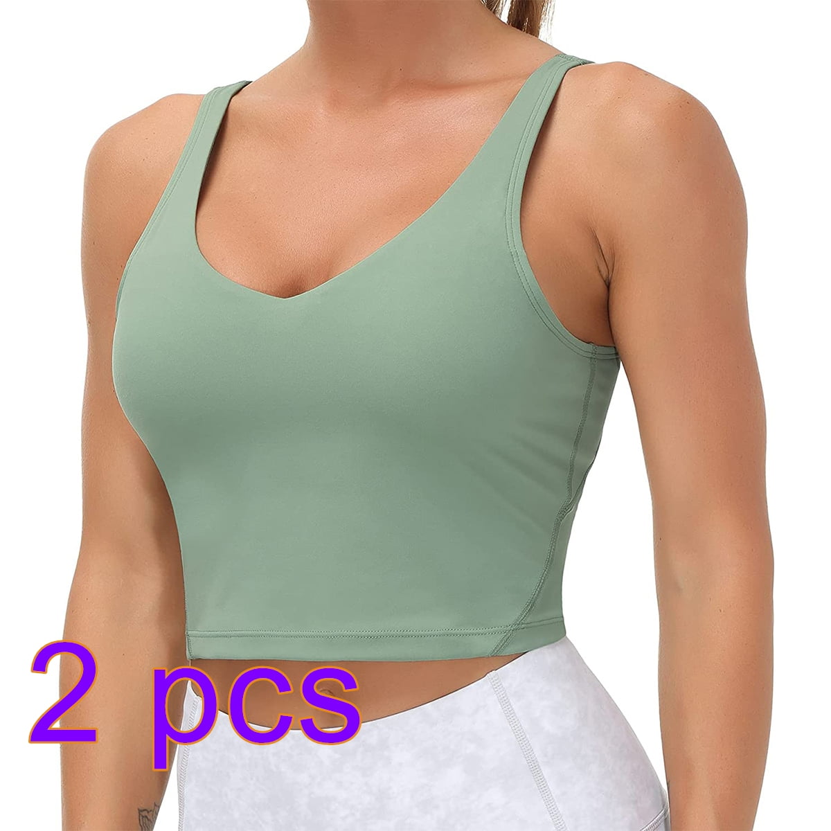 TrainingGirl Front Closure Sports Bra for Women Wirefree Padded Support  Workout Crop Tank Tops Compression Longline Yoga Bra (Beige, X-Small/Small)  at  Women's Clothing store