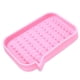 thumbnail image 2 of Moyic Jabonera con orificio, estante de drenaje multiusos Flexible, caja contenedora a prueba de caídas, encimera de barra de ducha de baño para el Juegos de accesorios de baño Rosado Moyic HA026989-01, 2 of 6