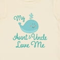 thumbnail image 4 of Inktastic My Aunt and Uncle Love Me Whale Boys or Girls Baby T-Shirt, 4 of 5