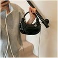 thumbnail image 6 of Glossy Crossbody Purse With Detachable Chain Strap Women Fashion Shoulder Bag, 6 of 21